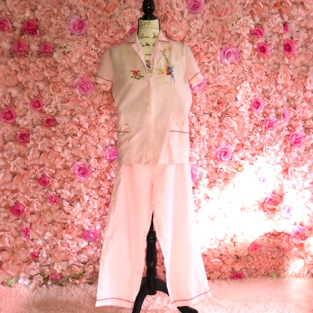 2 PC Chinese Long Pajama Set
